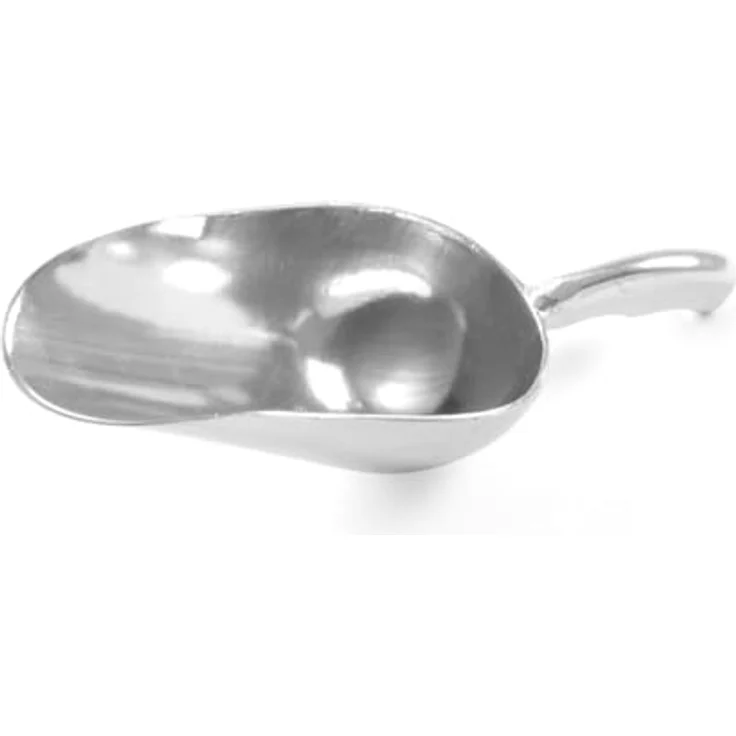HENDI Eisschaufel, Aluminium Abwiege-/Abfüll-/Futter-/Sackschaufel, 0,17L, 78x48x215mm – Bild 1