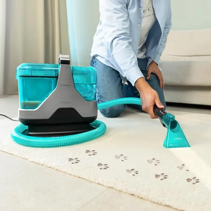 Cecotec Conga 6000 Carpet&Spot Clean XXL Advance, Handstaubsauger mit 600 W Leistung und 1300 ml Wassertank – Bild 5