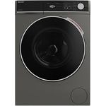 Sharp ES-NFH814CADA-DE Waschmaschine Frontlader / 8 kg/A (A bis G) / 1400 U/min/Adanced Inverter Motor / 15 Programme/Dampffunktion/AquaStop/Espresso Gray