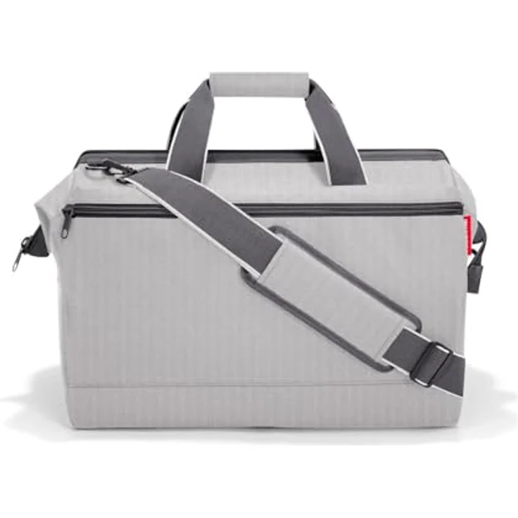 reisenthel Allrounder L Weekender Reisetasche, 48 cm, grau, 100% Polyester, herringbone grau – Bild 2