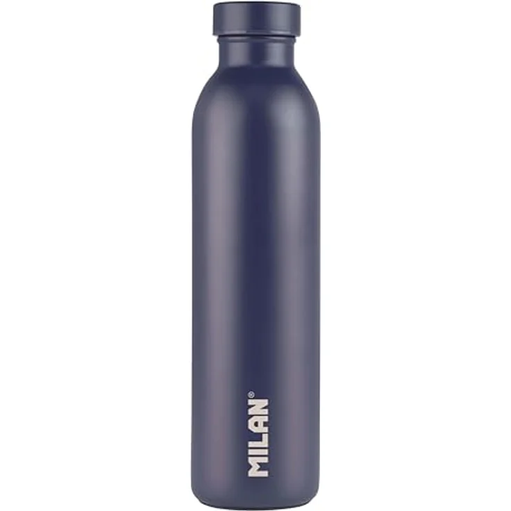 MILAN® Isolierflasche 591 ml Edition 1918 Marineblau, Edelstahl, Thermos, Schraubverschluss, Sport, Electric Stovetop Compatible – Bild 1