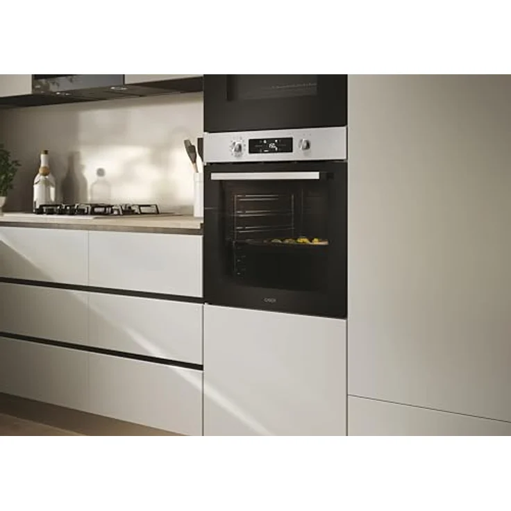 Candy Bake 800 CA6 NP5B3EHTX, Einbaubackofen mit 78 l Garraum, A++ Energieeffizienz, selbstreinigend, App-Steuerung, grau/schwarz – Bild 5