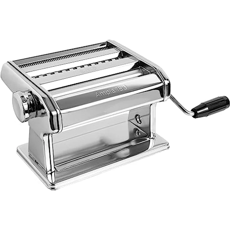 Marcato 180C Ampia Compact Nudelmaschine, Stahl, Grau – Bild 2