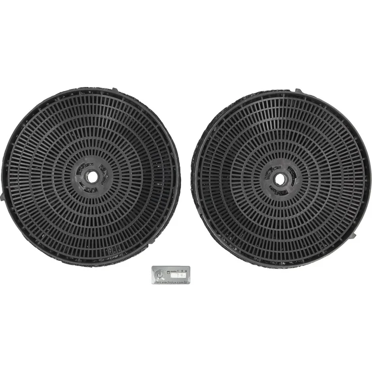 AEG MCFE21ST, Aktivkohle Geruchsfilter, Schwarz, 172 mm x 172 mm, effiziente Geruchsfiltration für frische Küchenluft