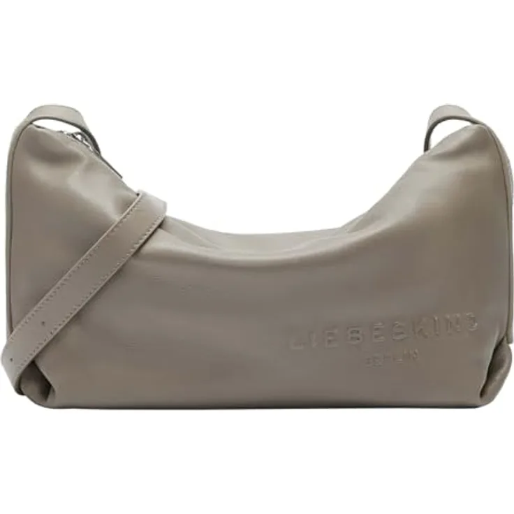 Liebeskind Elvira Umhängetasche aus 100% Leder, 26 cm, grau