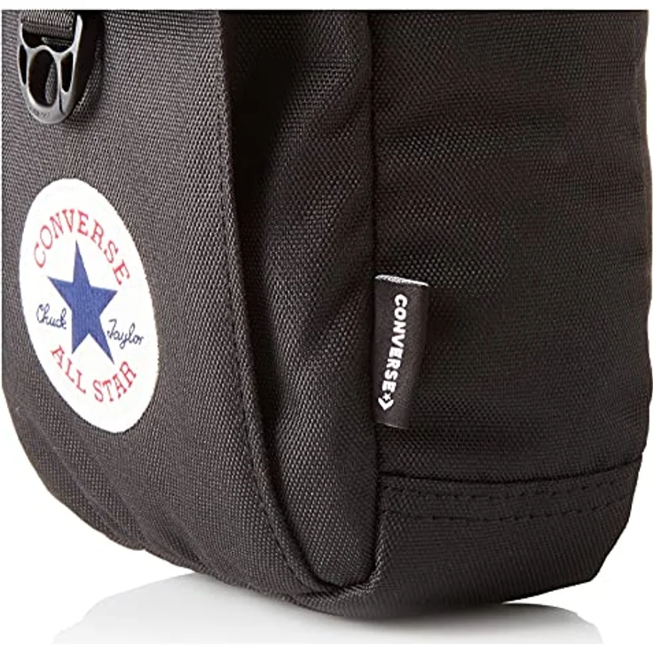 Converse CROSSBODY 2 Umhängetasche, robuste Qualität für sportliche Aktivitäten, schwarz – Bild 3