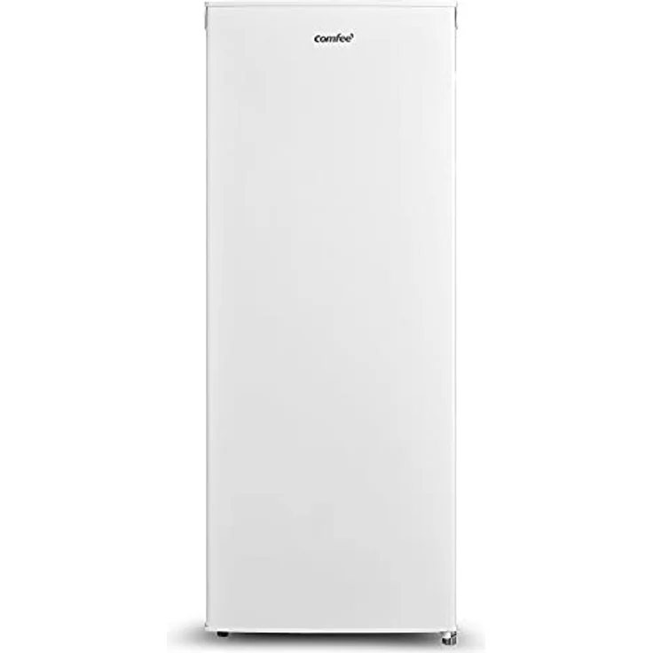 Comfee RCU160WH2(E) Gefrierschrank/142cm hoch/160L Gefrierteil/183 kWh/Jahr/Türanschlag wechselbar/zwei klappbare Fächer/Weiß: Tests, Infos & Preisvergleich