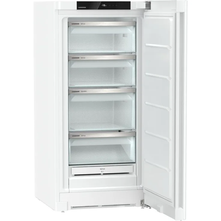 Liebherr FNd 4224-22 Standgefrierschrank, 161L, 4 Sterne, Energieklasse D, leise 37dB, 15kg/24h Gefrierleistung, weiß