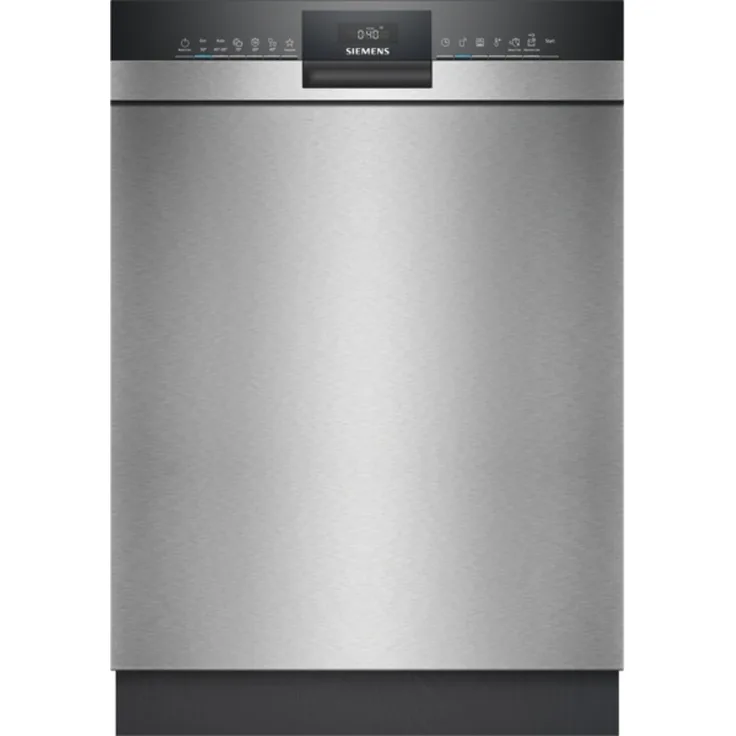 Siemens iQ300, Unterbau-Geschirrspüler SN43HS15BE, 60 cm, 13 Gedecke, gebürsteter Stahl, 6 Programme, Geräuschpegel 42 dB, Auto-Programm, Wasser-Stopp