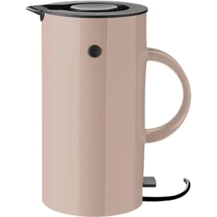 Stelton Wasserkocher EM77, elektrisch, 1,5 Liter, schnellkochend, entnehmbarer Kalkfilter, Sicherheitsschalter, Farbe Heather, EU-Stecker – Bild 1