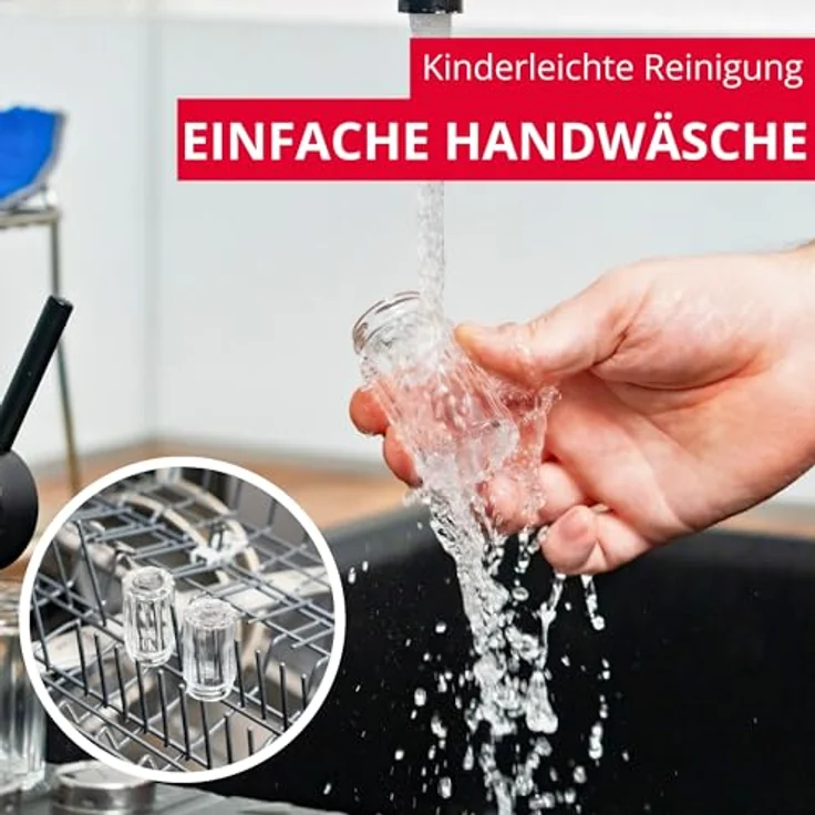 Westmark Salzstreuer, Fassungsvermögen 50 ml, Rostfreier Edelstahl-Glas, Traditionell, Silber-Transparent, 63012260 – Bild 7