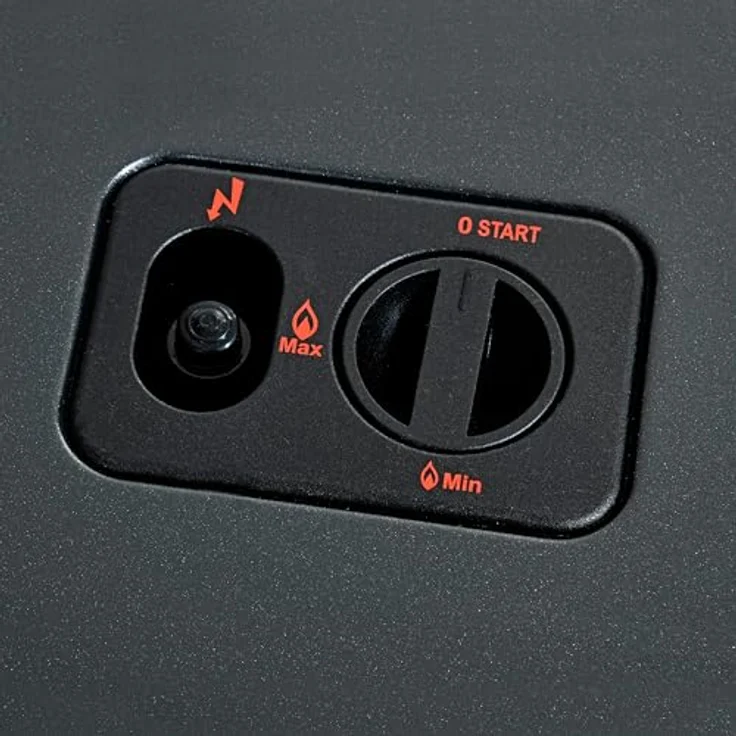 Firefix Gas-Heizofen CHIC 4200 CLASSIC, Schwarz, 2 Heizstufen, geeignet für Innen und Außen, mit Piezo-Zündung – Bild 6