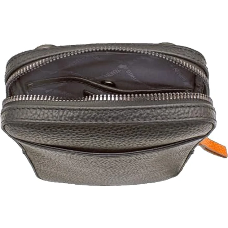 Braun Büffel Novara Umhängetasche, Leder 14.5 cm x 3.5 cm x 19.5 cm, schwarz – Bild 3