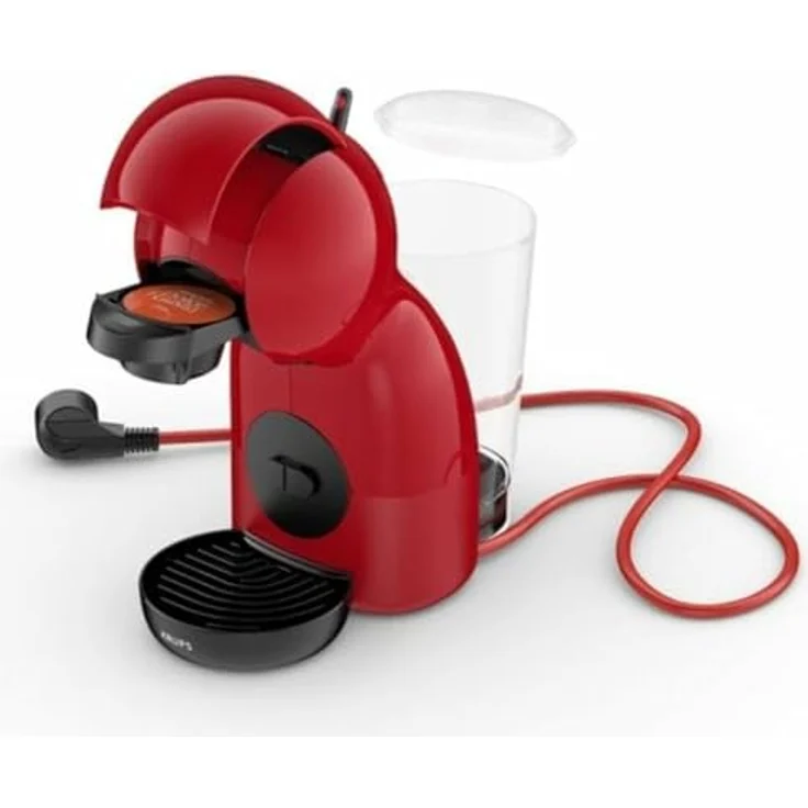 Krups KP1A35AS, Kapselmaschine in Rot, 1600 W, 15 Bar Pumpendruck, 0,8 l Wassertank, halbautomatische Zubereitung – Bild 6