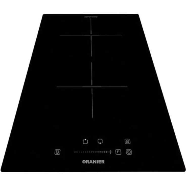 Oranier Kochfeld 30 cm Induktion autark - Domino Glaskeramik Induktionskochfeld mit 2 Kochzonen roter LED Anzeige & Slider Bedienung KFI330 – Bild 5