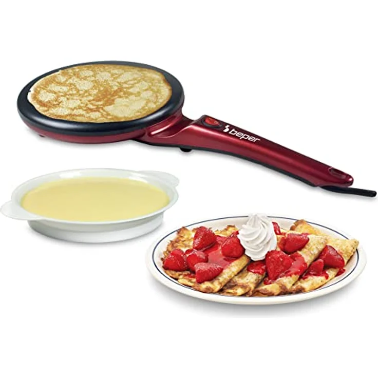 Beper BT.710Y Electric Crepe Red and Black, 800W, 710Y-RD – Bild 2