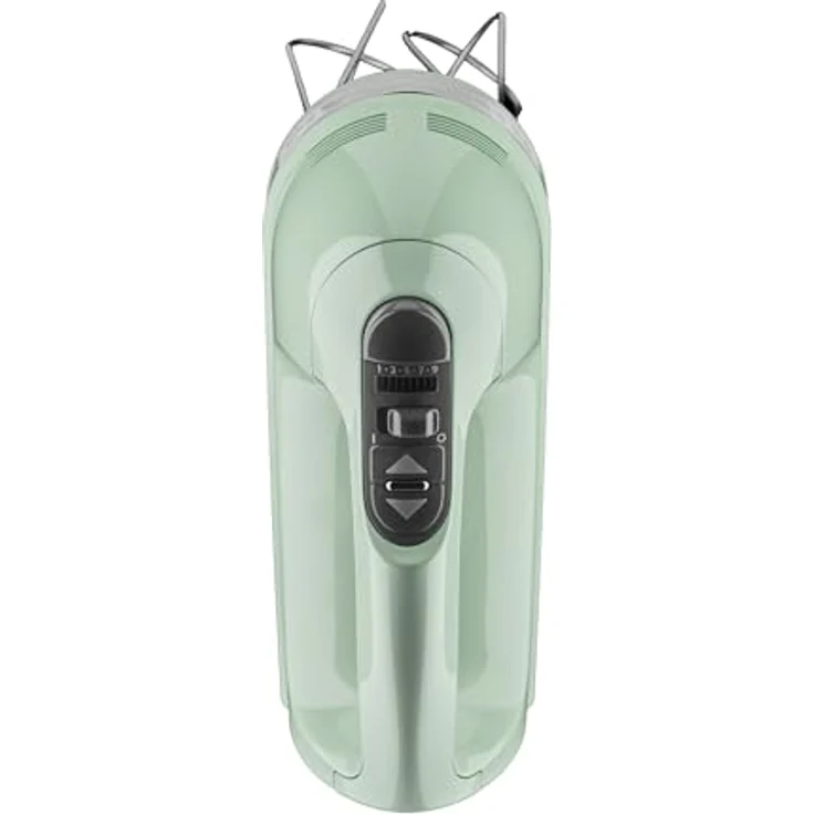 KitchenAid 5KHM9212EPT Handmixer, 85 Watt, 9 Geschwindigkeitsstufen, LED-Anzeige, pistazie – Bild 5