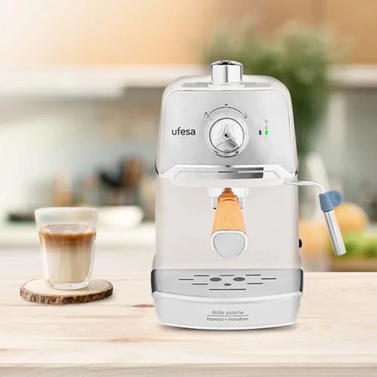 Manuelle Express-Kaffeemaschine UFESA C7238 1,2 L 20 bar 850 W Creme – Bild 5