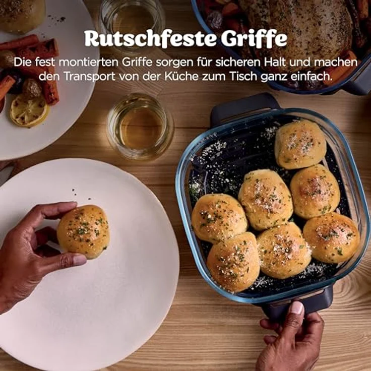 Ninja AS090EUWH Crispi Pro Heißluftfritteuse XL, 5,7L Glasbehälter, 5 Kochfunktionen, PFAS-frei, spülmaschinengeeignet – Bild 14