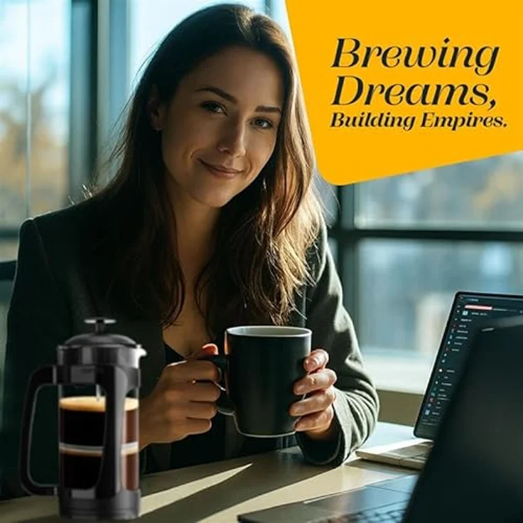ESPRO French Press P3 mit Kaffeefilter, 1 Liter – Bild 9