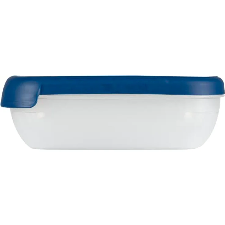 Curver Grand Chef Frischhaltedose 1,2 l, aus 100 % recyceltem Polypropylen, robust und spülmaschinenfest, transparent – Bild 2