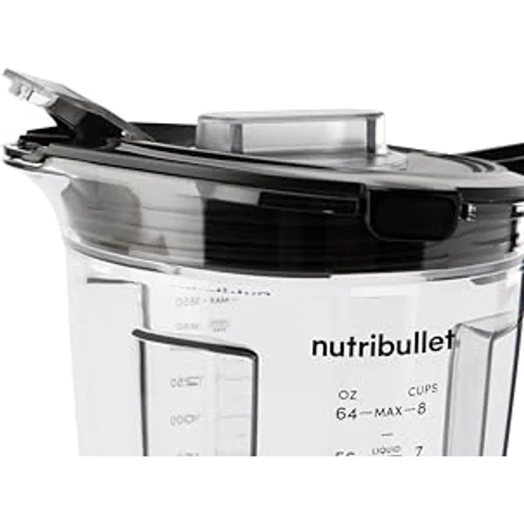 NutriBullet Smart Sense Standmixer NBF550DG, 1500 Watt Motor, Smart-Automatikzyklus, Edelstahl – Bild 3
