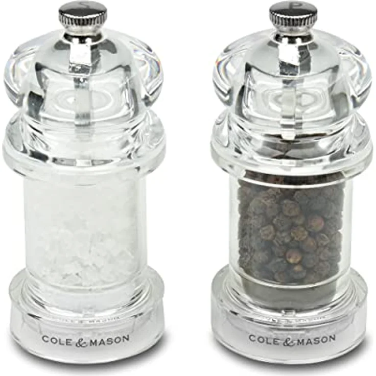 Cole & Mason 575 Acryl 105mm Pfeffermühle, Clear, 10.5 cm – Bild 6