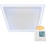 Heidenfeld Infrarot Deckenheizung mit Licht 390-800 Watt Infrarotheizung LED (390 Watt Kaltweiß), 