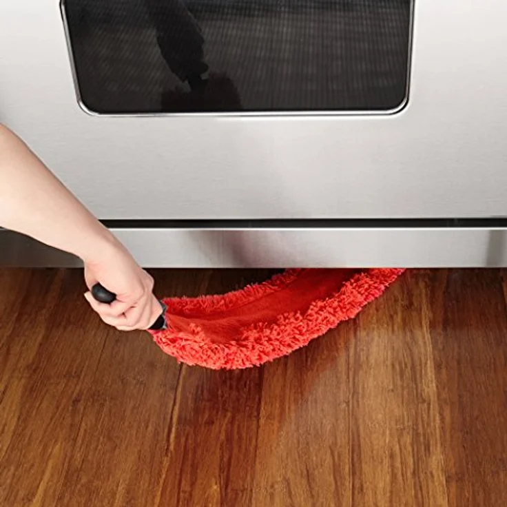 good Grips OXO Microfaser unter Appliance Duster, Orange/Schwarz – Bild 4