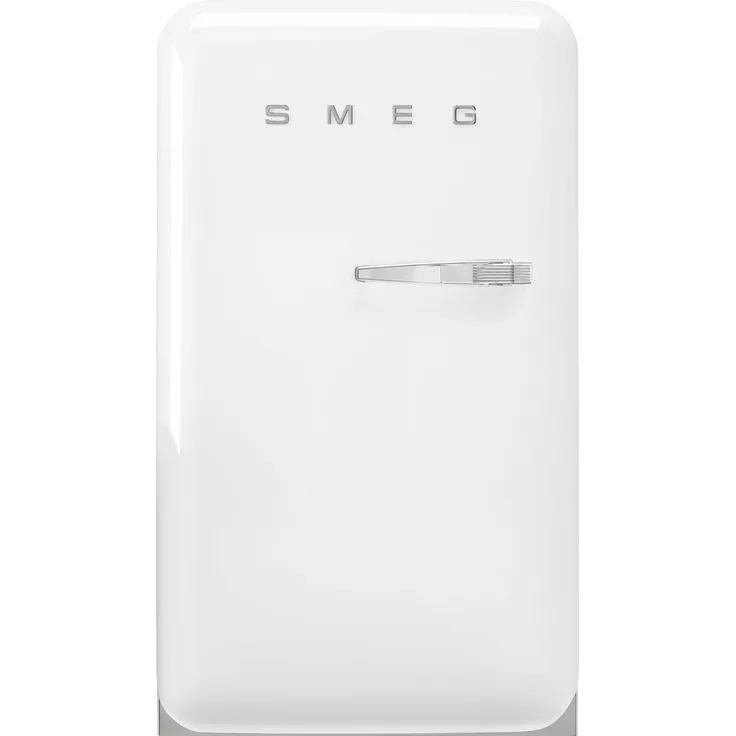Smeg FAB10LWH6 Kühlschrank mit Gefrierfach, freistehend, 122 l, D, Weiß