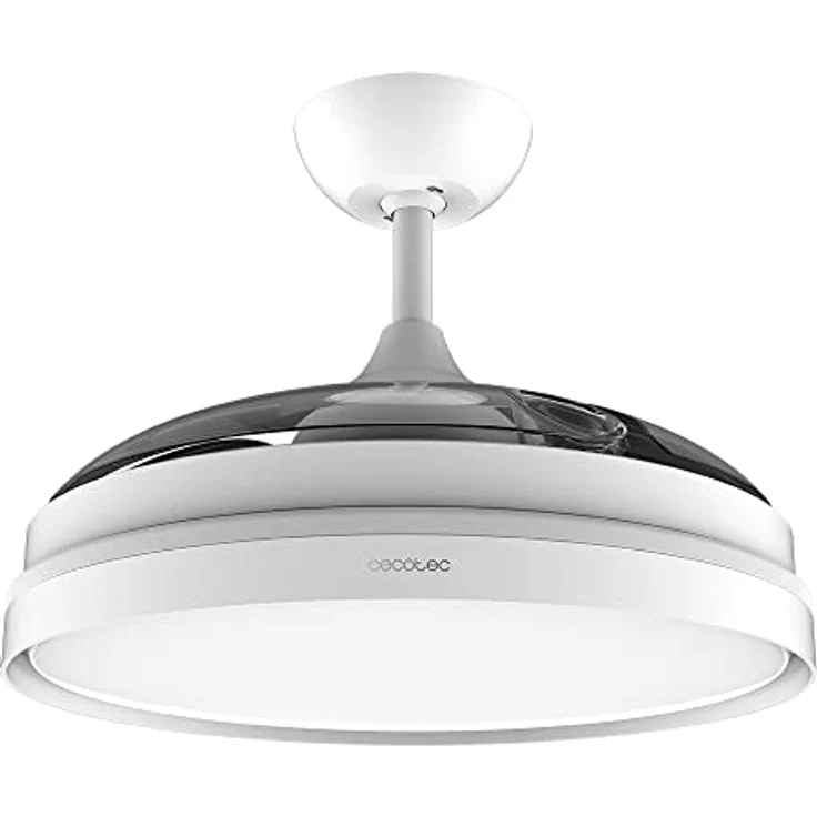 Cecotec Deckenventilator EnergySilence Aero 470. 55 W, Fernbedienung, 106 cm Durchmesser, 3 Klingen, 3 Geschwindigkeiten, schwarze Winterfunktion (Durchmesser 132 cm, Grau) – Bild 2