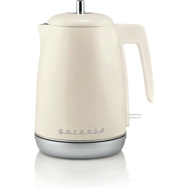 Gorenje Wasserkocher Retro Collection, 1,7 l, Farbe Champagne, klassisches Design