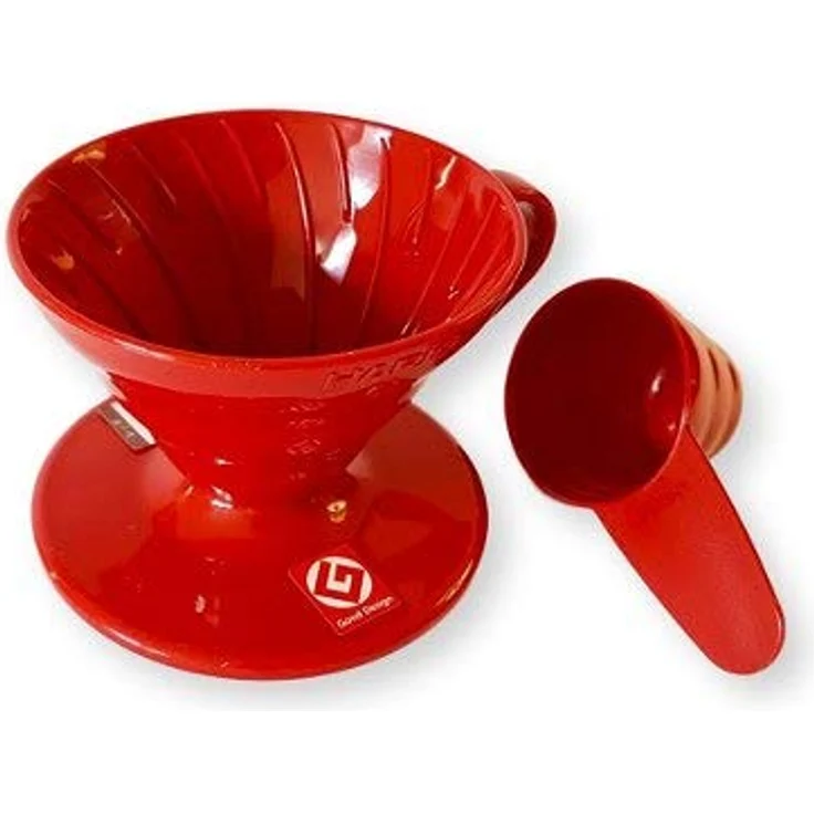 HARIO Teekanne, Glas, rot, Size 1 – Bild 3