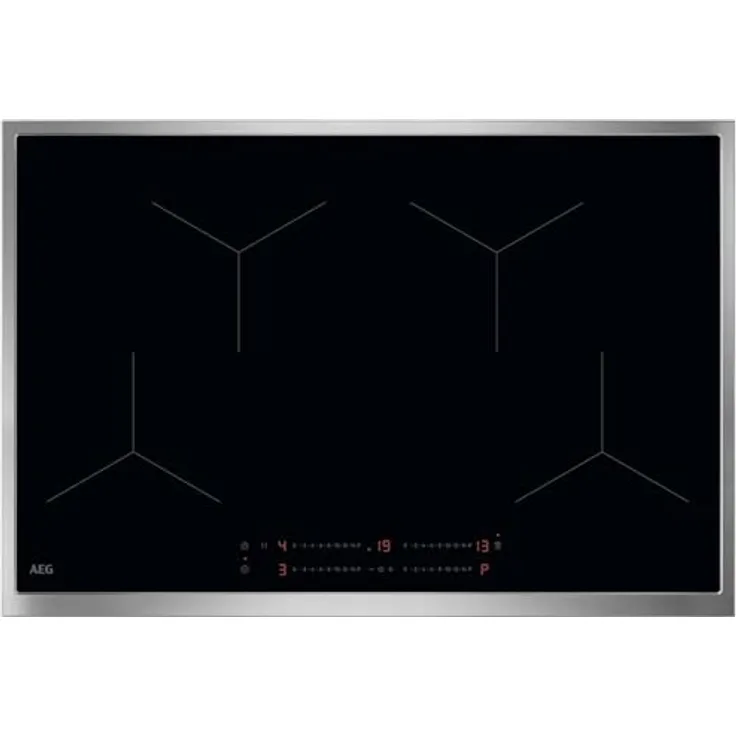 AEG OIO84A00XB Induktionskochfeld autark, 80 cm Breite, PowerBoost, Kindersicherung, Hob²Hood