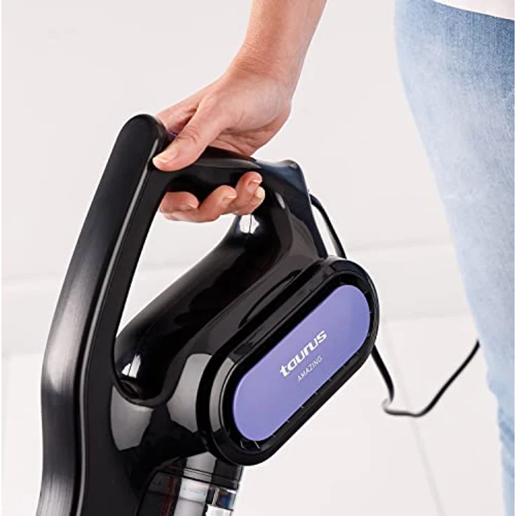 Taurus Amazing HSVC700 - 3-in-1 Staubsauger: Besen, Handstaubsauger und Lanze, 6 m Kabel, 700 W, beutelloses Zyklon-Filtersystem, HEPA-Filter, Power Brush-Schuh – Bild 5