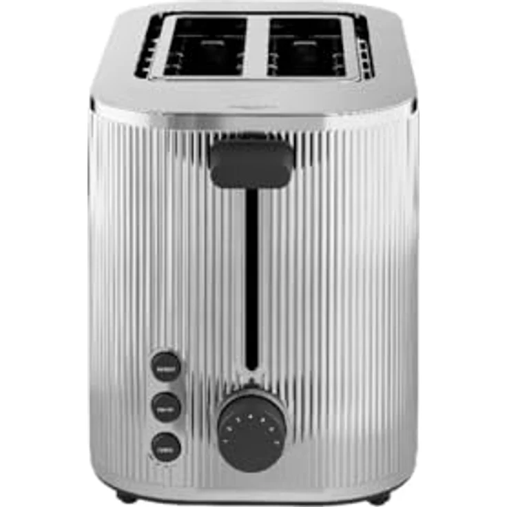 Georg Jensen Toaster Bernadotte Edelstahl, 2 kurze Schlitze, für 2 Scheiben, Art Déco-inspiriert, glänzend: Tests, Infos & Preisvergleich