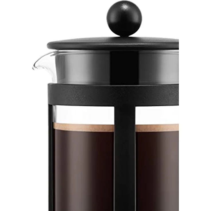 Bodum KENYA Kaffeebereiter (French Press System, Spülmaschinengeeignet, 0,5 liters) schwarz – Bild 6