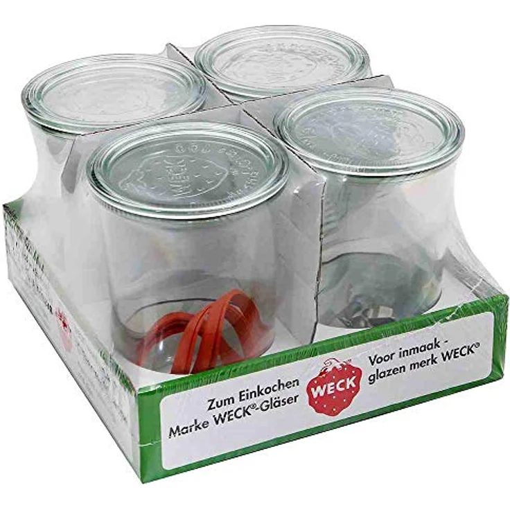 Weck 4er Set Sturzglas 0,75 l – Bild 2