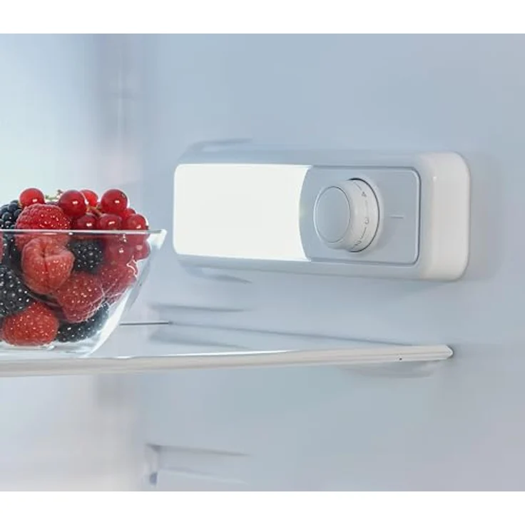 YUNA Fedora EKG225E, Einbau Kühlschrank Kühl-/Gefrierkombi mit 205L, LED Beleuchtung, Schlepptür, Weiß – Bild 4