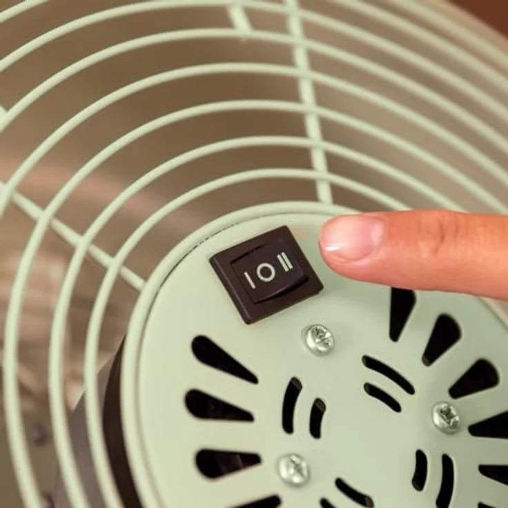 Cecotec Tischventilator EnergySilence 250 ClassicStyle, 25 W, grünes Design, 10 Zoll Durchmesser, 3 Flügel, 2 Geschwindigkeiten, neigbar – Bild 5