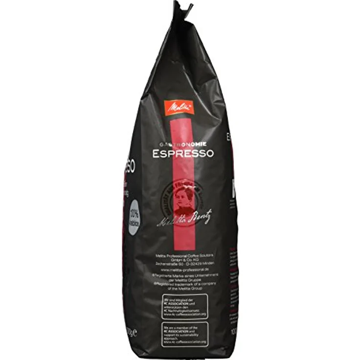 Melitta Espresso, Ganze Kaffeebohnen, 100 % Arabica, Kräftig würzig, Intensiv und ausgewogen, Kräftiger Röstgrad, 1 kg – Bild 3