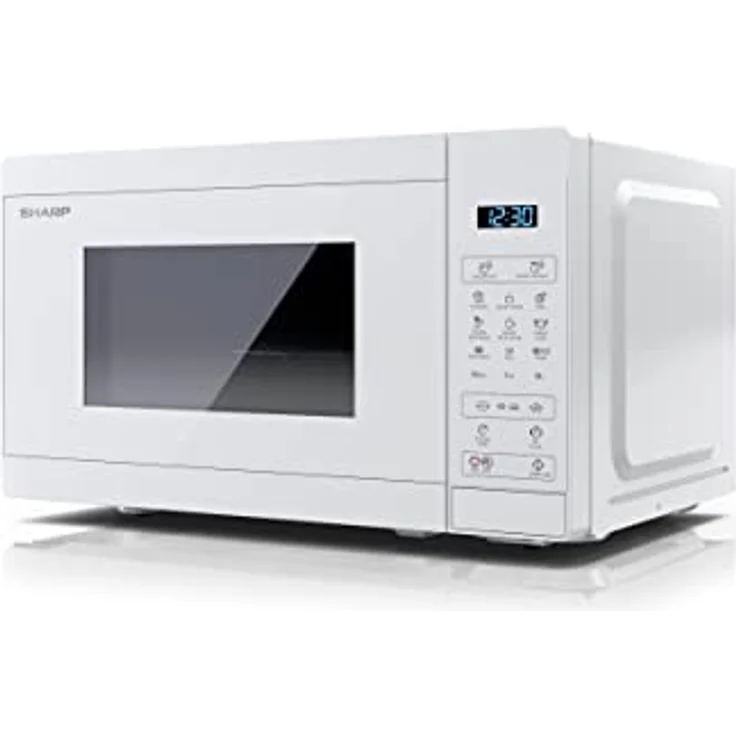 Sharp YC-MG02E-C Mikrowelle mit Grill, Standgerät, 20 Liter Garraum, 800 Watt, weiß – Bild 5