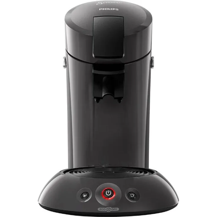 Philips Senseo Kaffeemaschine HD6552/39, Kaffee Boost & Crema Plus, kaschmirgrau, inkl. 2 Gläser und 24 Pads