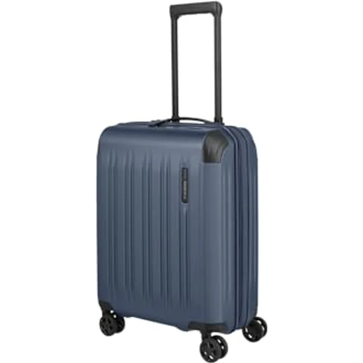 Travelite Dynamiic Kabinentrolley 55 cm, 4 Rollen mit Dehnfalte, grau, 100% ABS – Bild 1