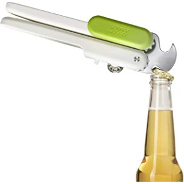 JosephJoseph Pivot 3-in-1 Dosenöffner Weiß-Grün – Bild 5
