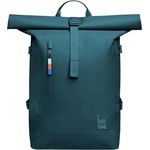 GOT BAG Rucksack Rolltop 2.0 | Wasserdichter Laptop Rucksack mit 15,6“ Laptoptasche | 31 Liter Füllvolumen, Ocean Impact Plastic Support