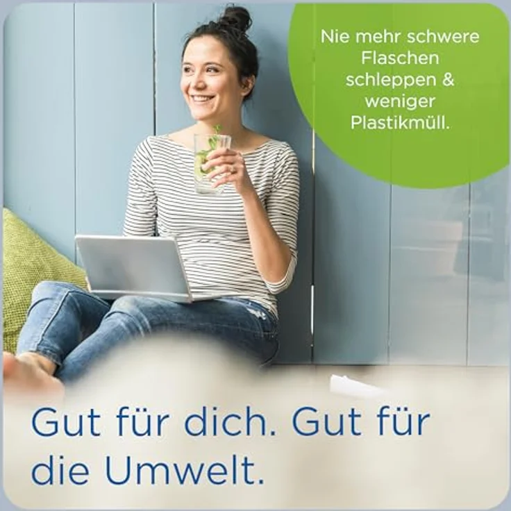 BRITA sodaONE Wassersprudler, inkl. CO2-Zylinder, 1 PET-Flasche, weiß – Bild 6