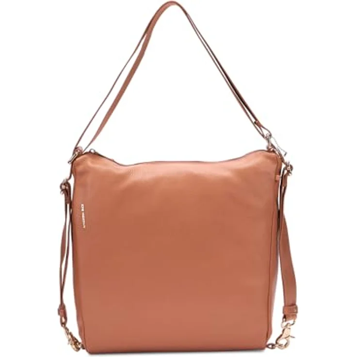 Mandarina Duck Mellow Leather Schultertasche 36 cm, 100% Leder, braun – Bild 1