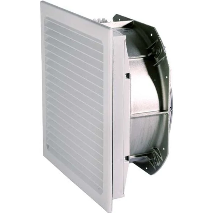 Siemens SIEM Filterlüfter, Belüftungsventilator, 850 m3/h Luftstrom, RAL 7035, IP55, für Systemklimatisierung SIVACON 8MF/8MR