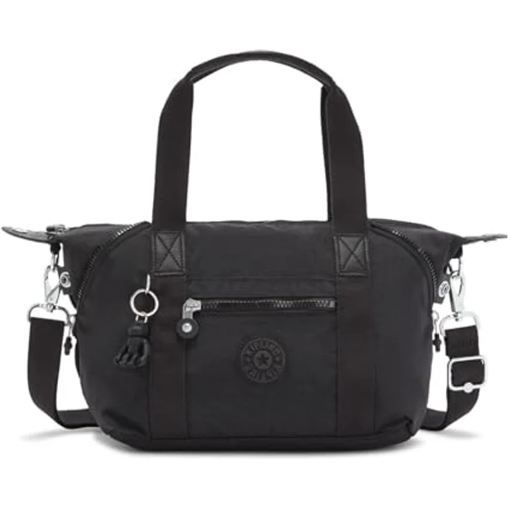 Kipling Classics Basic Art Mini Handtasche, Damen, 34 cm, Schwarz, mit Hauptfach und Reißverschluss- sowie Handyfach – Bild 1